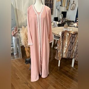 Chic Pink Women's Long Gown Dress 3xL or 56
